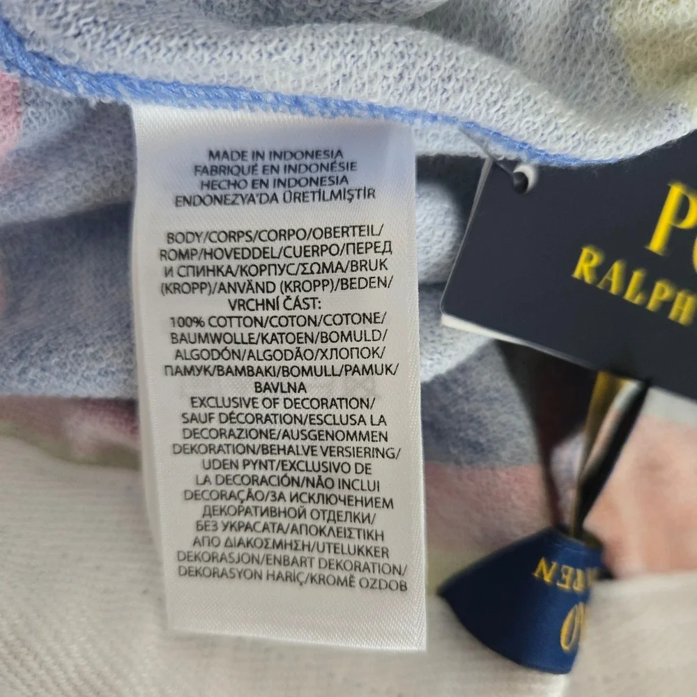 NWT Polo Ralph Lauren 100% Cotton Womens 14-16 Shorts High Waist Vacation Resort